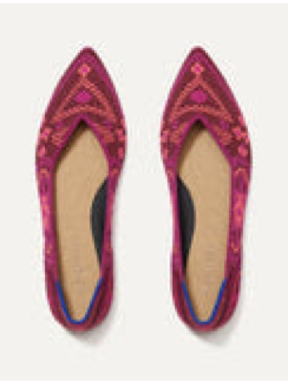 Rothy’s The Point II - Berry Boho - 10.5